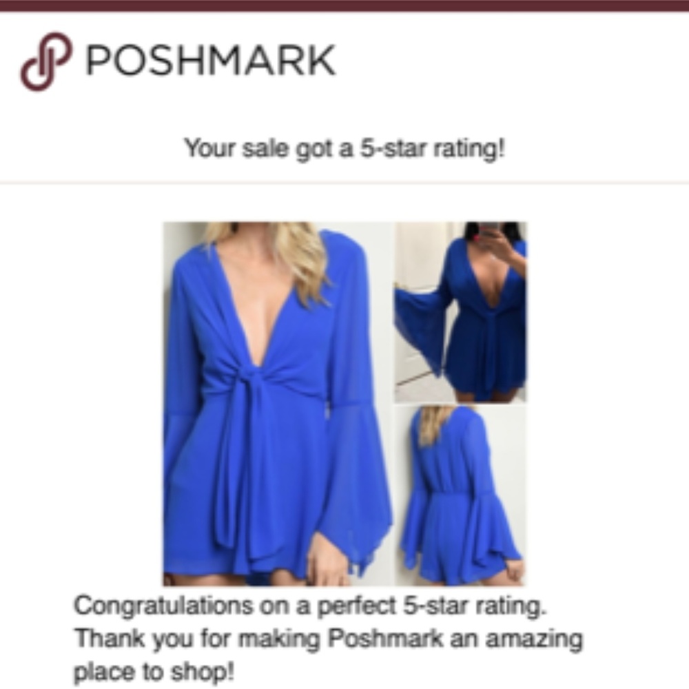 Last 1! BLACK BELL SLEEVE ROMPER - Picture 7 of 8